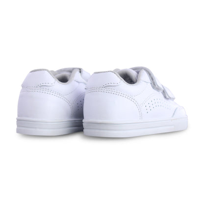 Tenis Escolar 32072 Piel Blanco