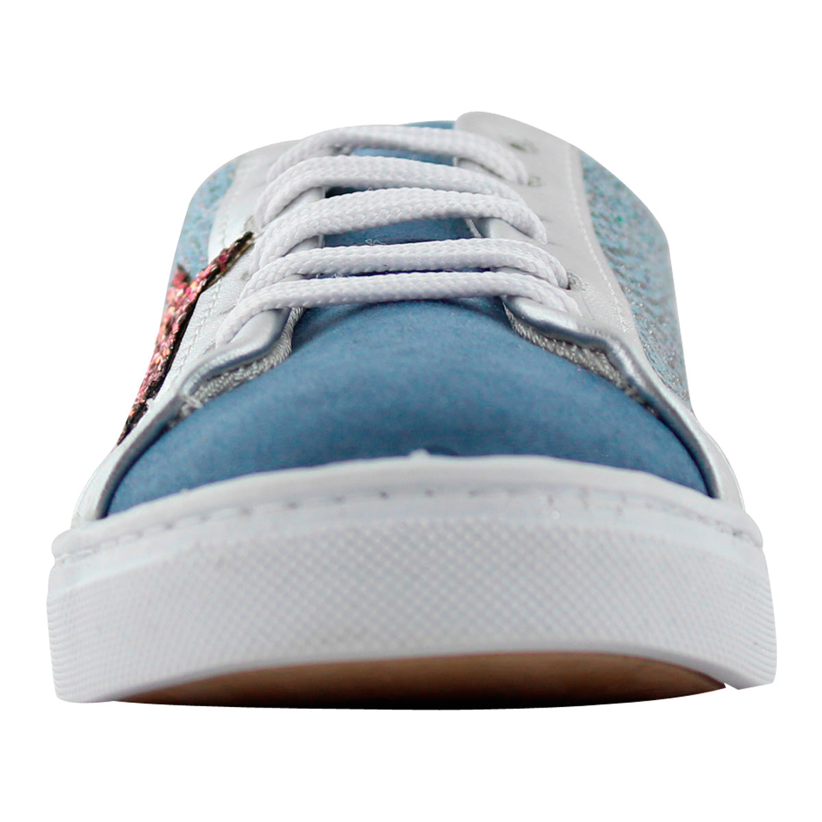 Tenis Niña 32134 Azul Mezclilla con Estrella