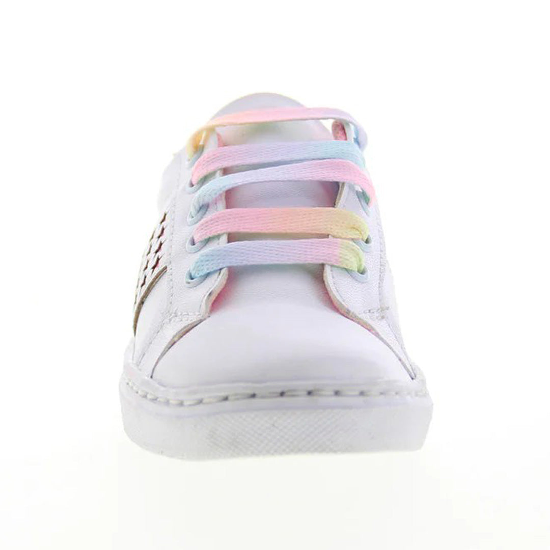 Tenis Niña 32143 Blanco con Estrellas Colores