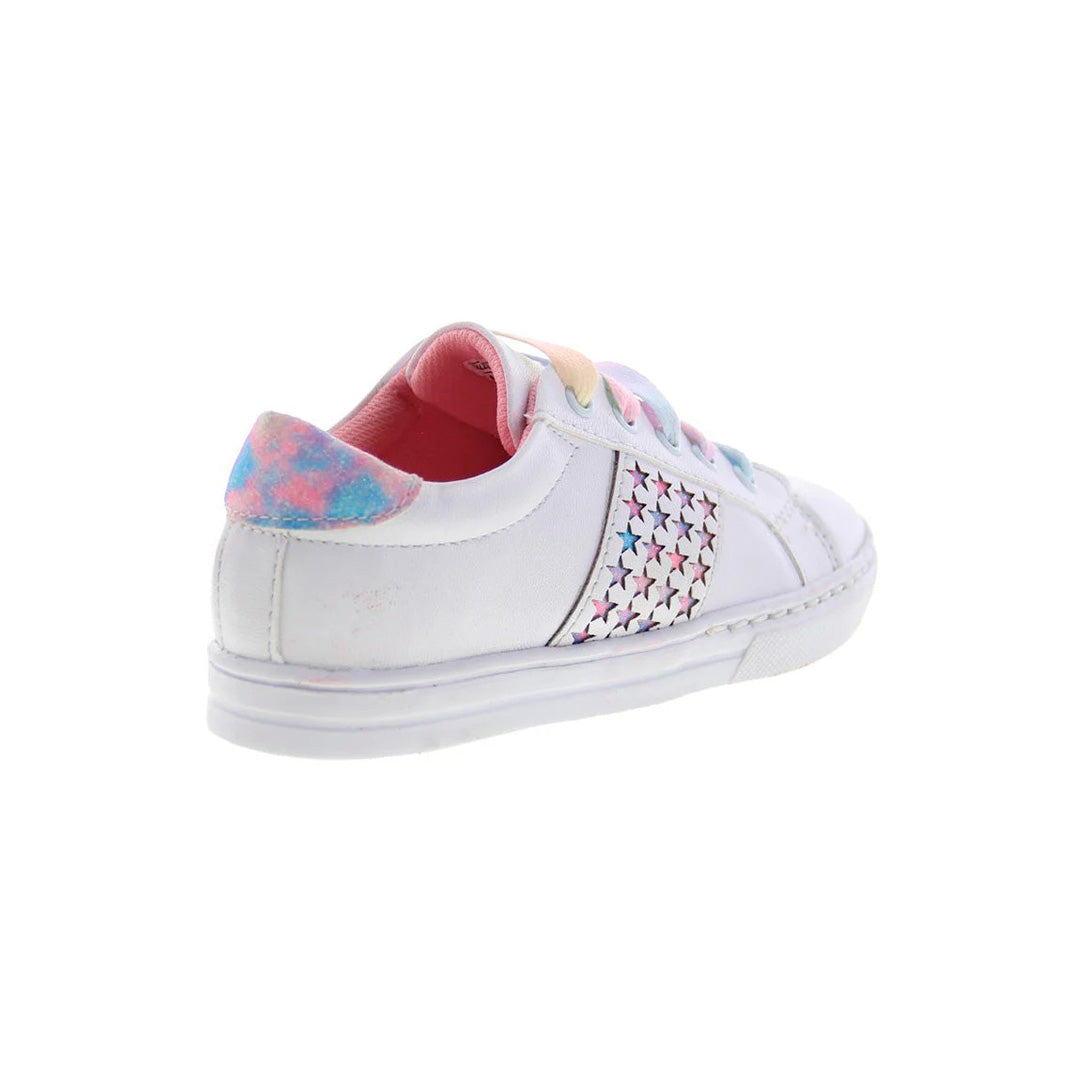 Tenis Niña 32143 Blanco con Estrellas Colores