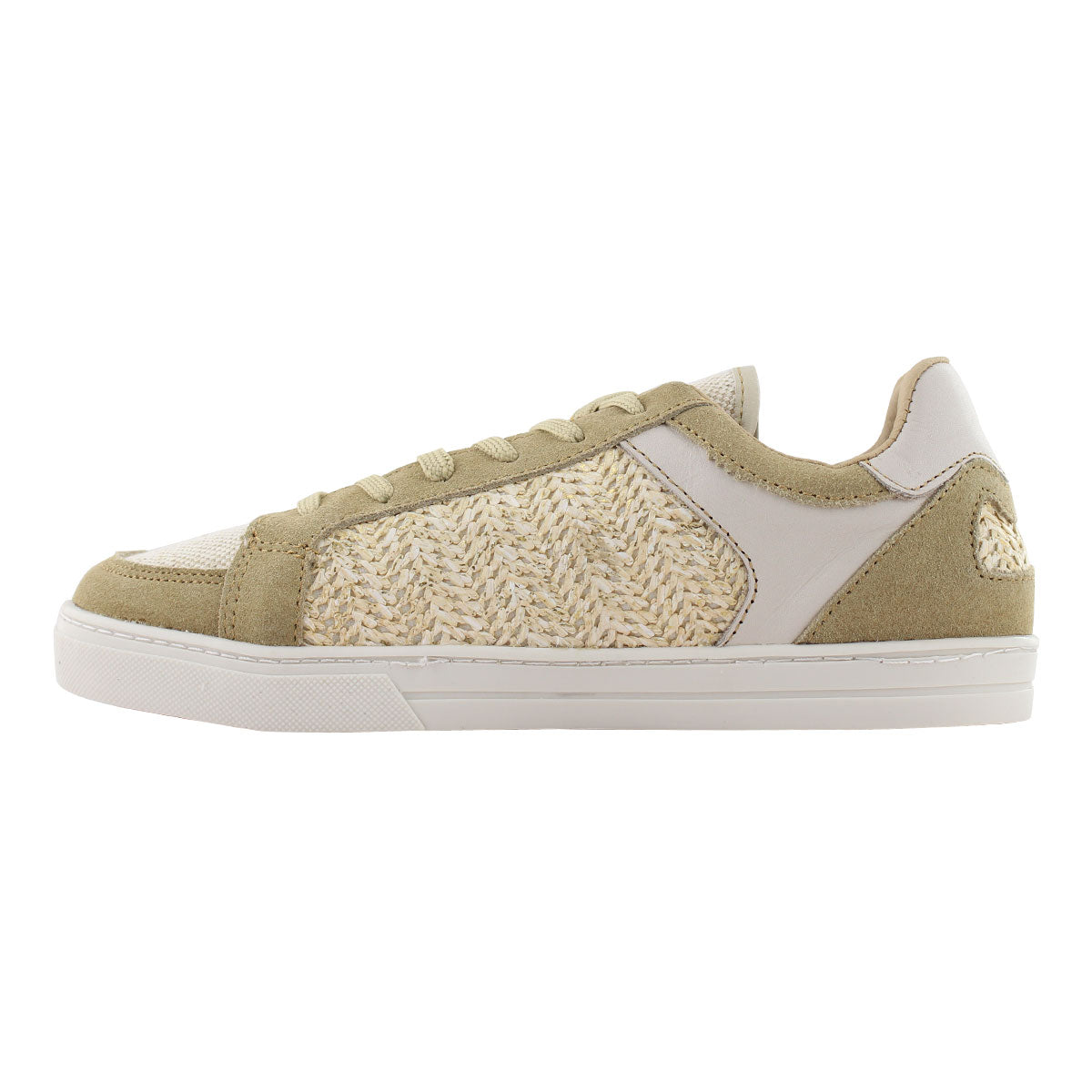 Tenis Mujer 32201 Davina Beige con Yute