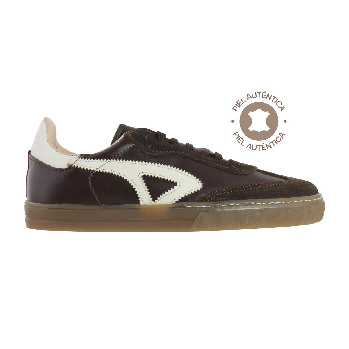 Tenis 32212 Piel Café