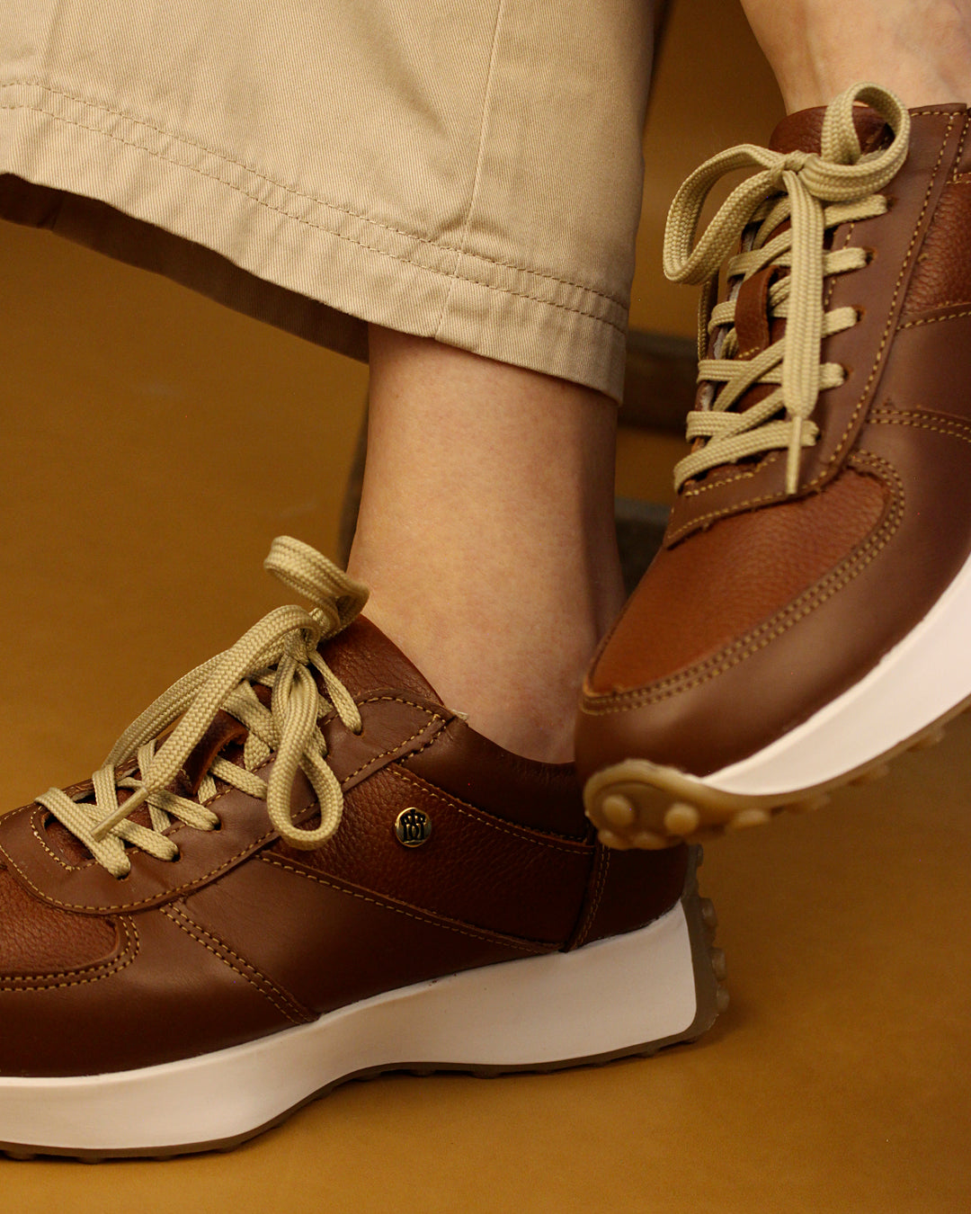 Tenis Dama 35000 Davina Piel Shedrón