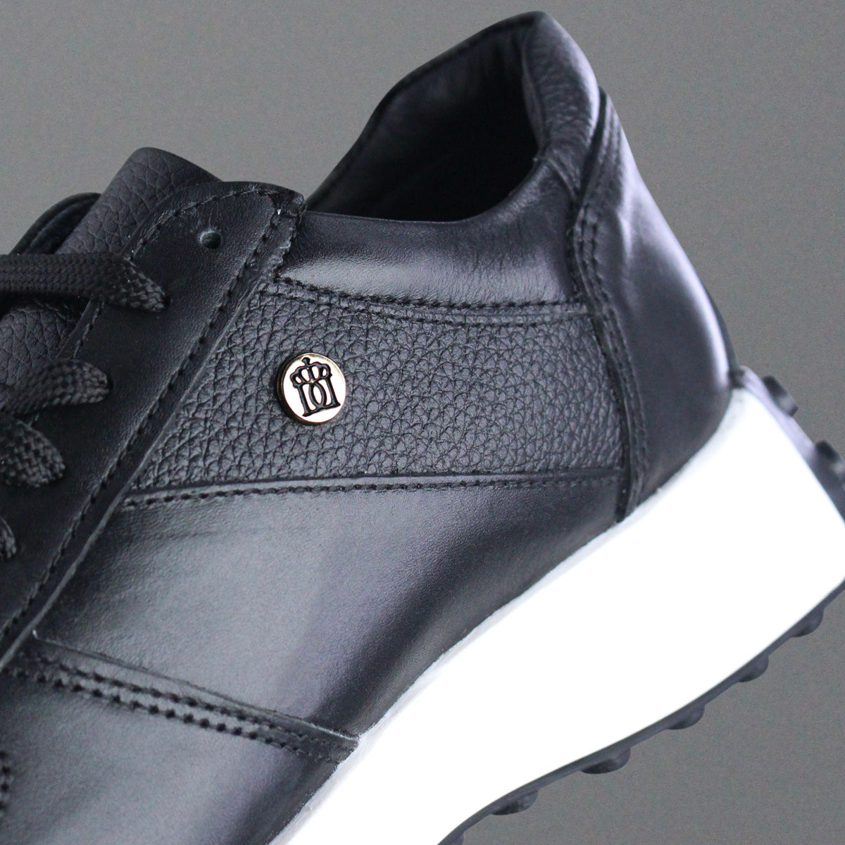 Tenis Mujer 35000 Davina Piel Negro