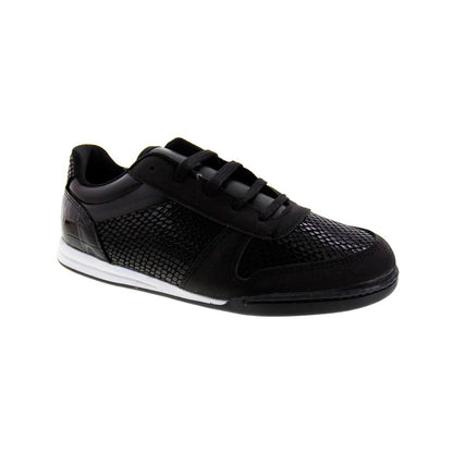 Tenis Niña 3663 Negro con Charol Negro
