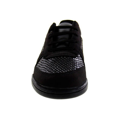 Tenis Niña 3663 Negro con Charol Negro