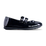 Zapato escolar niña 3840 charol negro