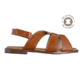 Sandalia Mujer 4515 Piel Café Miel