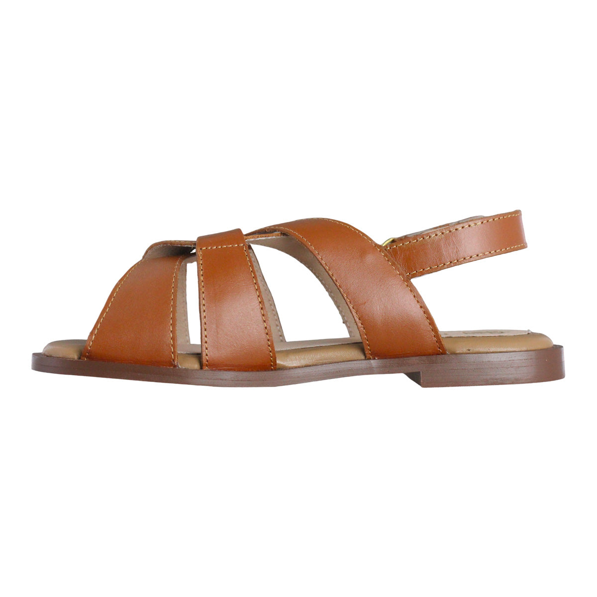 Sandalia Mujer 4515 Piel Café Miel