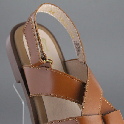 Sandalia Mujer 4515 Piel Café Miel