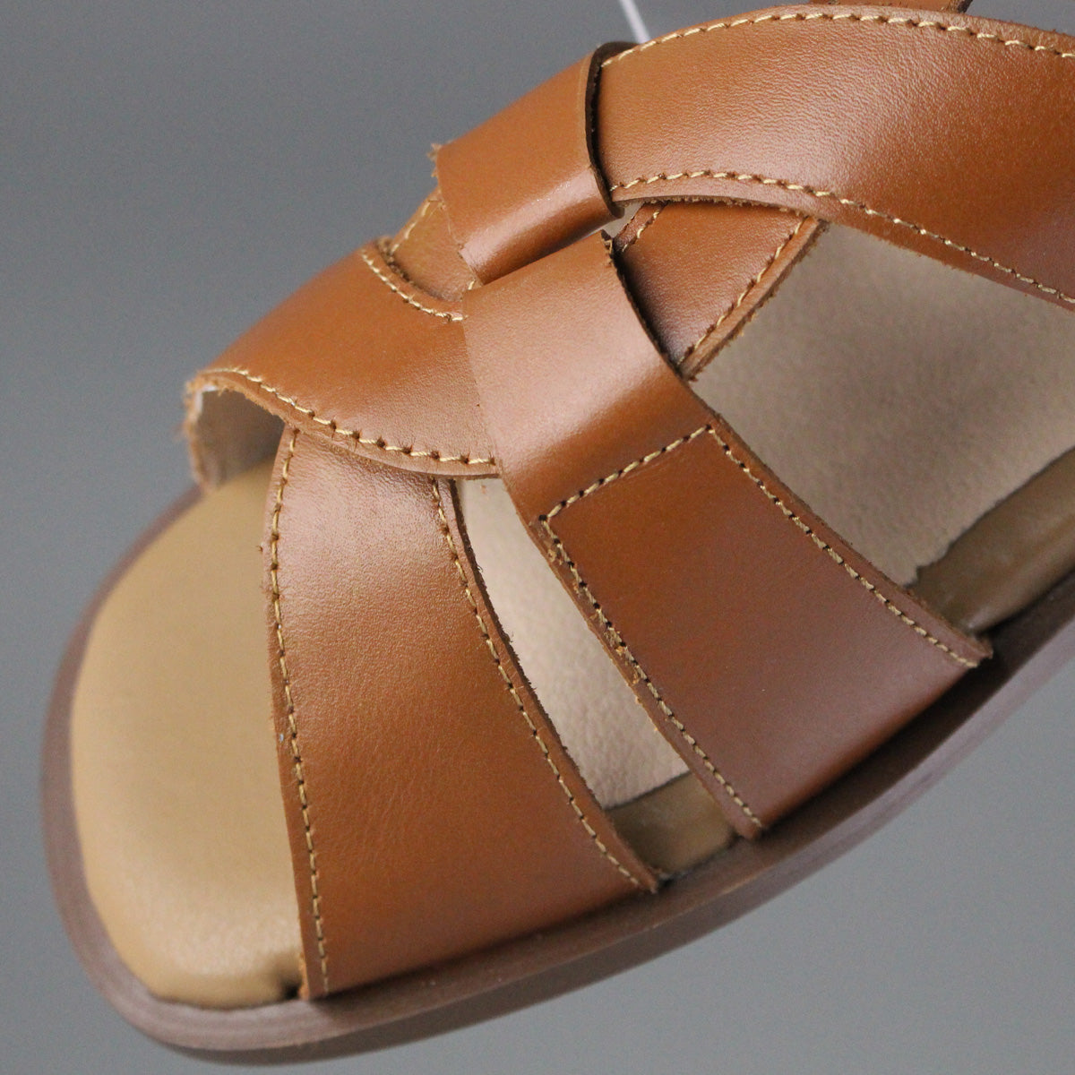 Sandalia Mujer 4515 Piel Café Miel