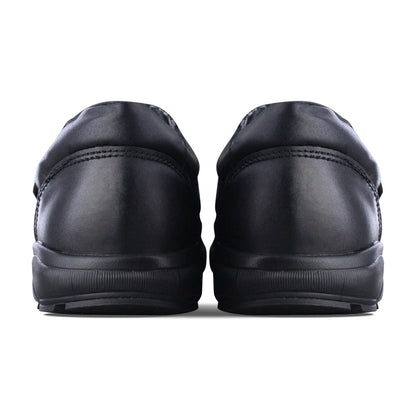 Zapato Escolar Niño 50070 Piel Negro Doble Velcro