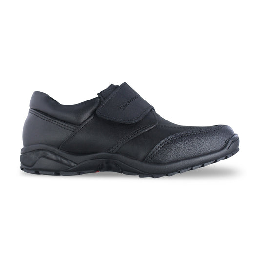 Zapato Escolar Niño 50085 Piel Negra con Velcro