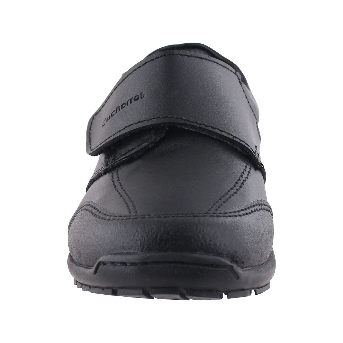 Zapato Escolar Niño 50085 Piel Negra con Velcro
