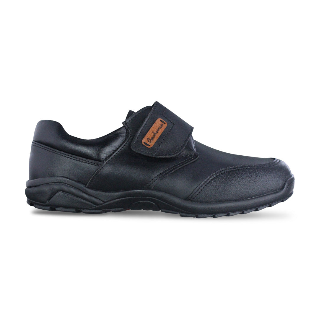 Zapato escolar Niño 50088 Piel Negro con Velcro