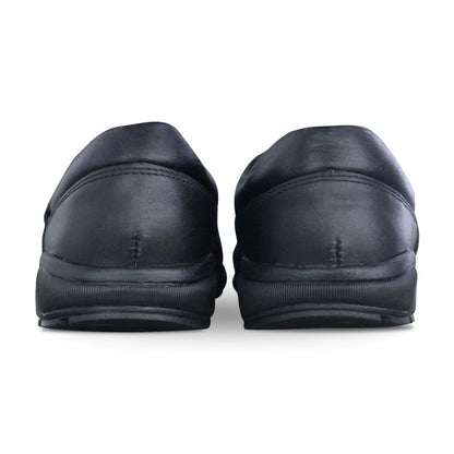 Zapato escolar Niño 50088 Piel Negro con Velcro