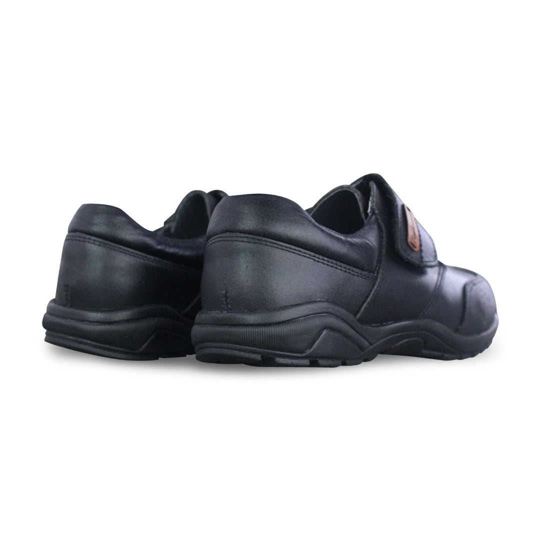 Zapato escolar Niño 50088 Piel Negro con Velcro