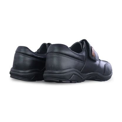 Zapato escolar Niño 50088 Piel Negro con Velcro