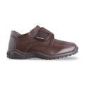 Zapato Escolar Niño 50110 Piel Café