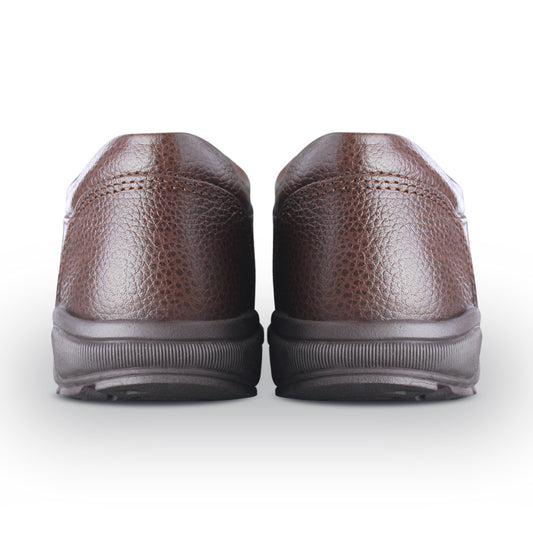 Zapato Escolar Niño 50110 Piel Café