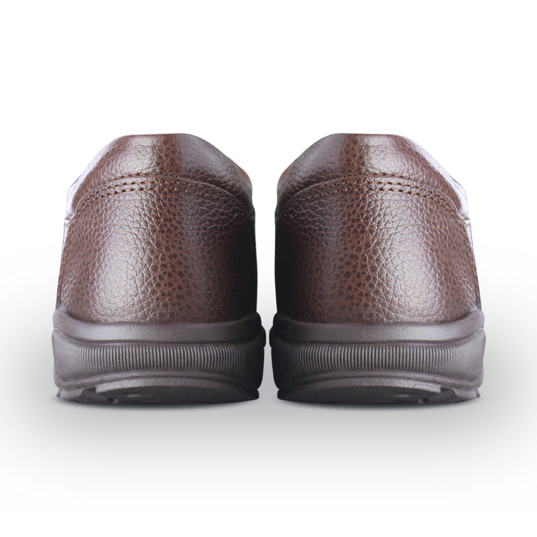 Zapato Escolar Niño 50110 Piel Café
