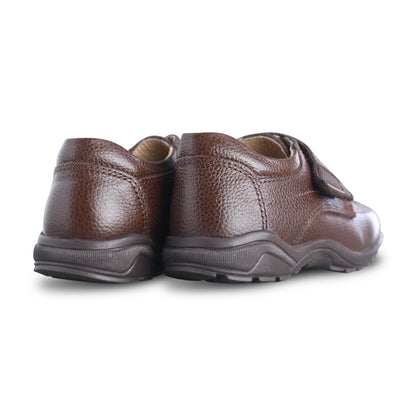 Zapato Escolar Niño 50110 Piel Café