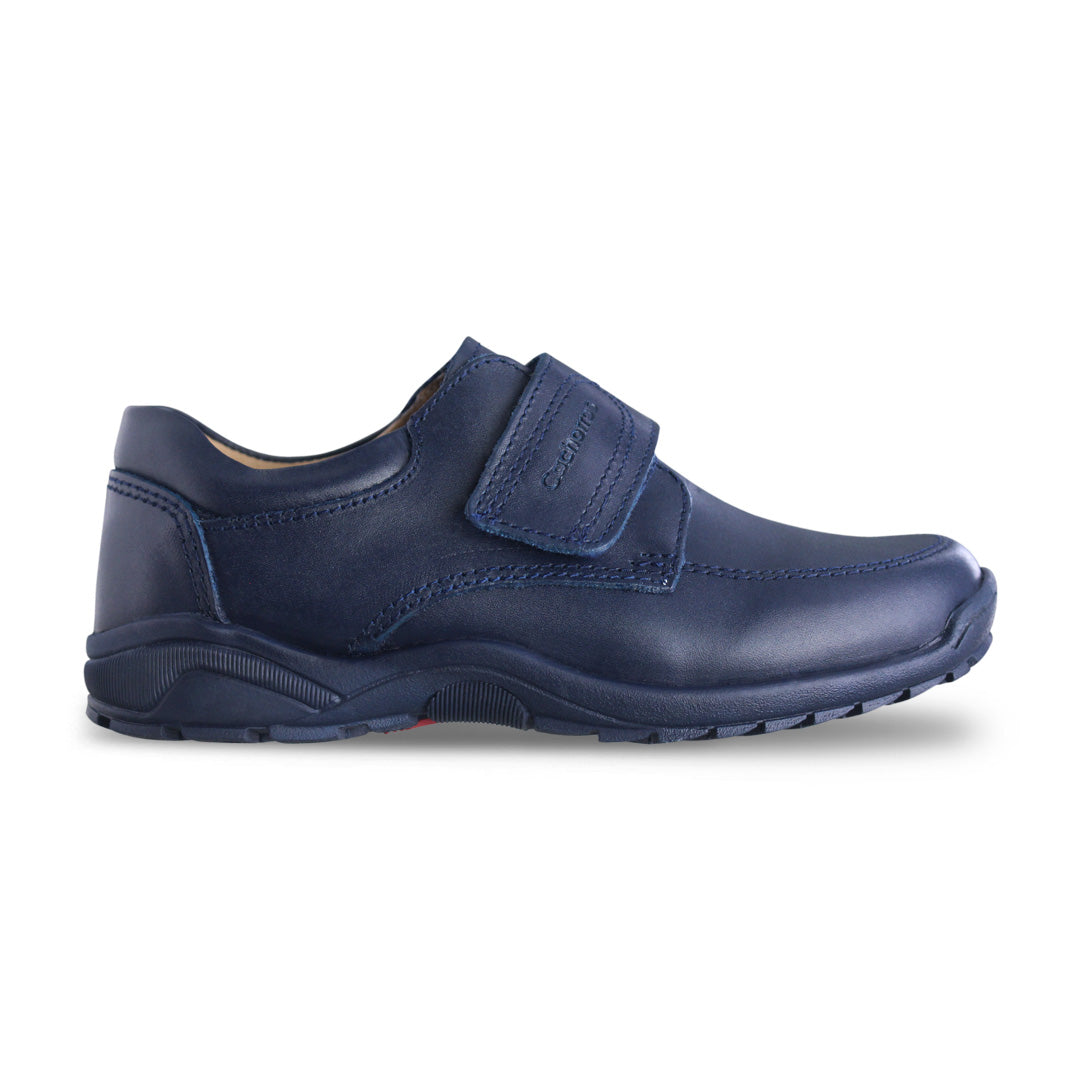 Paolo 5024 Zapato Escolar Piel Marino, vista 1
