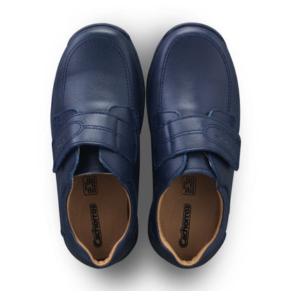 Paolo 5024 Zapato Escolar Piel Marino, vista 5