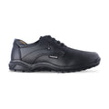 Zapato Escolar Niño 5030 Piel Negra Agujetas