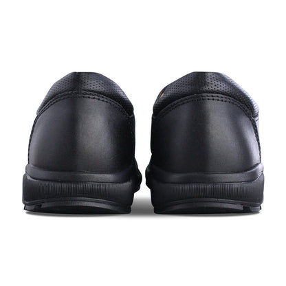 Zapato Escolar Niño 5030 Piel Negra Agujetas