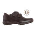 Zapato Escolar Niño 5072 Piel Café
