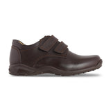 Zapato escolar niño 5072 piel café