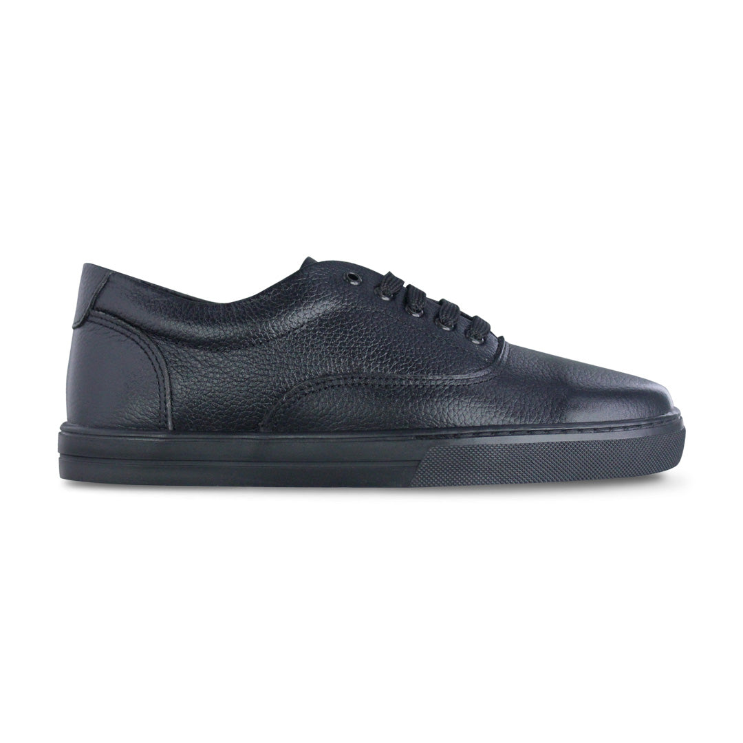Zapato Niño 523 Piel Negro con Agujetas