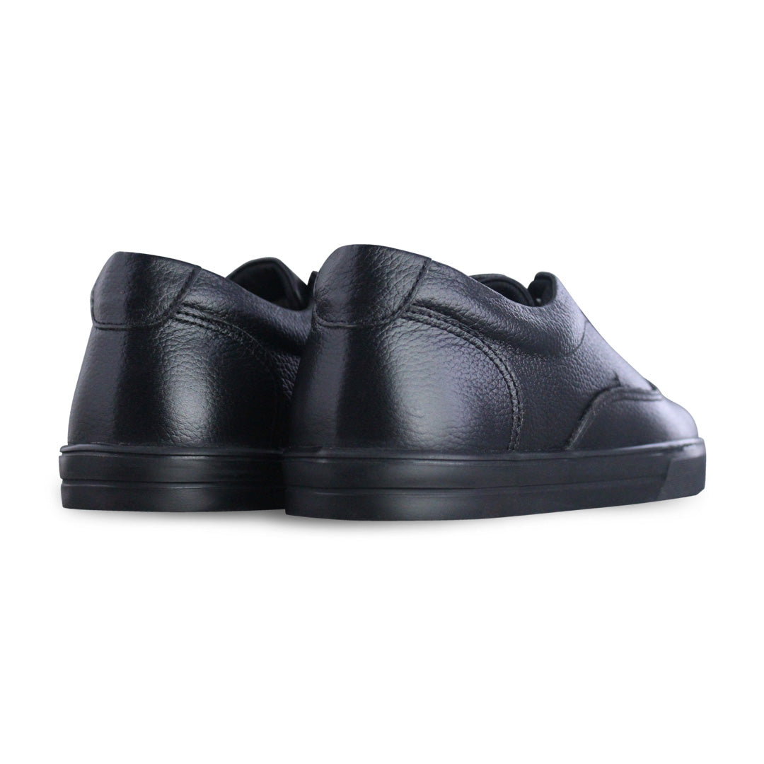Zapato Niño 523 Piel Negro con Agujetas