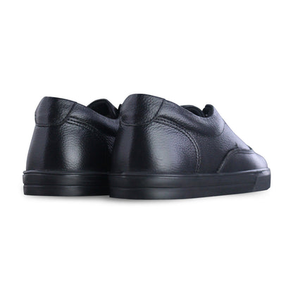 Zapato Niño 523 Piel Negro con Agujetas
