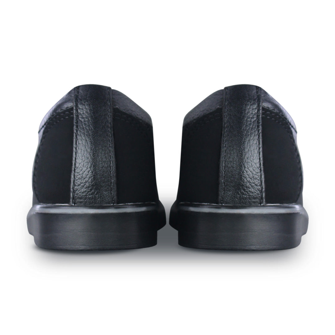 Zapato escolar niño 5541 piel negro - vista 2