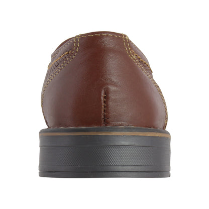 Mocasín 5555 Piel Shedrón