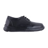 Zapato escolar niño 5555 piel negro