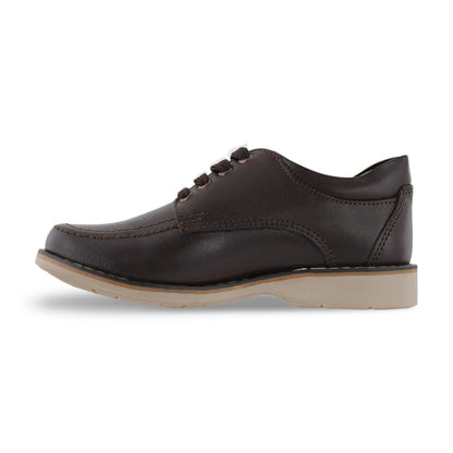 Zapato Escolar Niño 57001 Piel Café