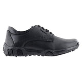 Zapato escolar niño 57005 piel negro