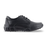 Zapato escolar niño 57005 piel negro