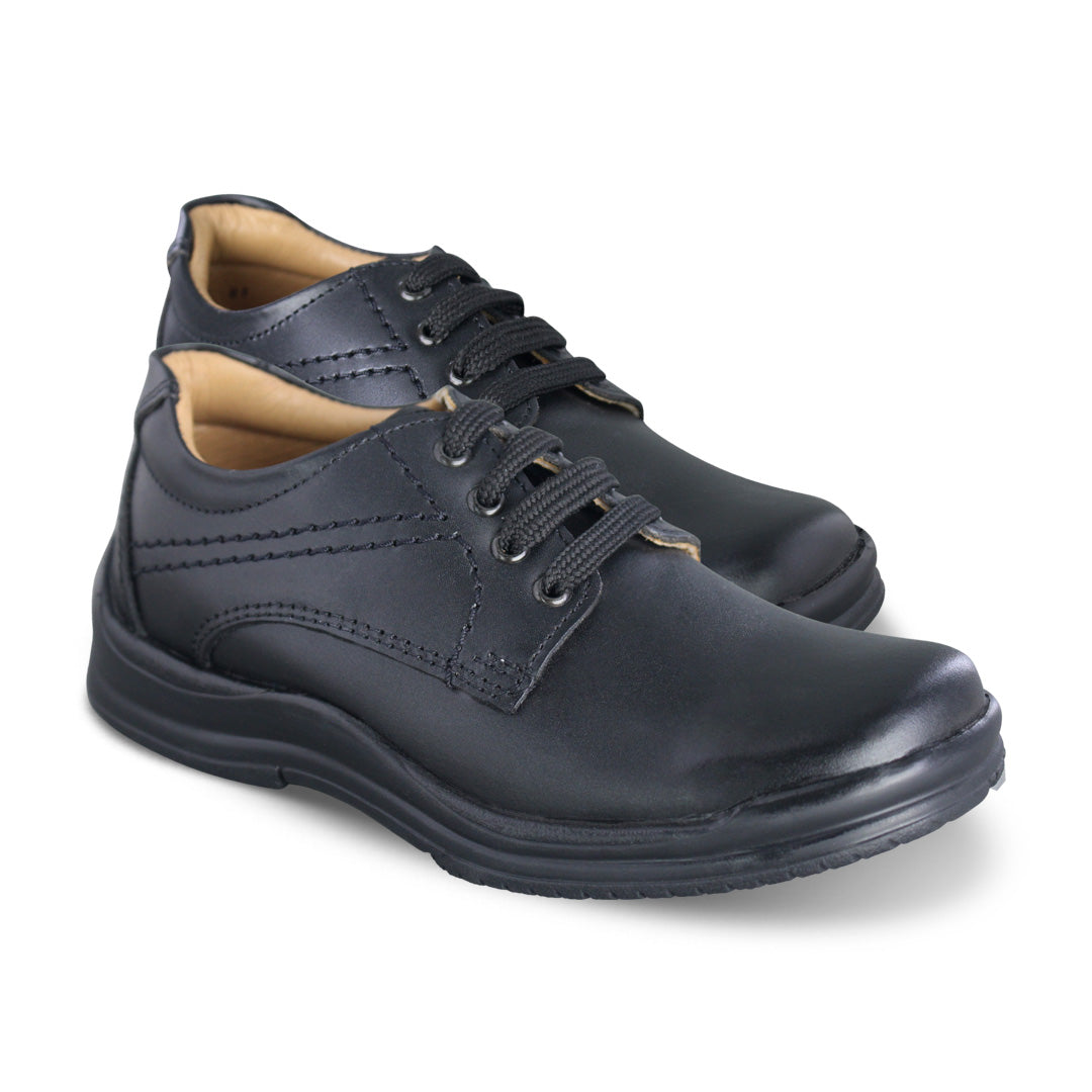 Zapato Escolar Niño 5701 Piel Negro