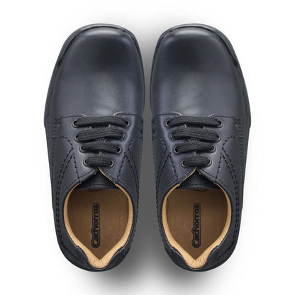 Zapato Escolar Niño 5701 Piel Negro