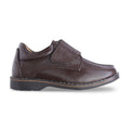 Zapato Escolar Niño 57020 Piel Café