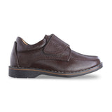 Zapato escolar niño 57020 piel café