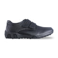 Zapato Escolar Niño 5706 Piel Negro doble Velcro