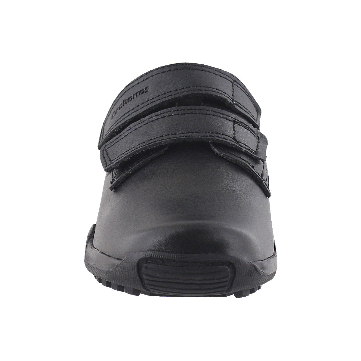 Zapato Escolar Niño 5706 Piel Negro doble Velcro