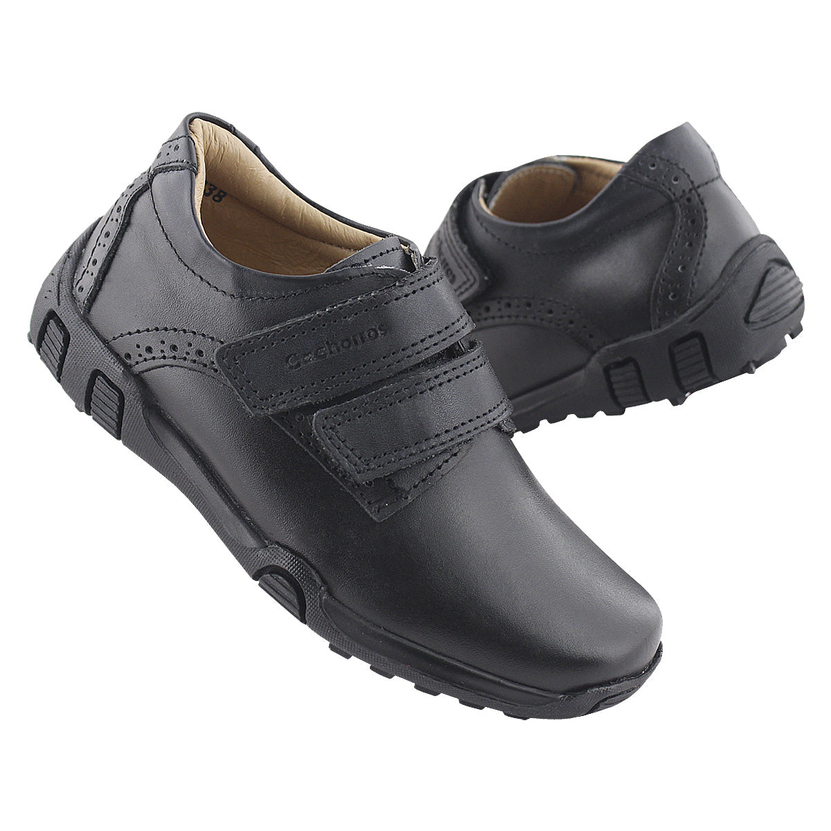 Escolar Niño 5706 Piel Negro