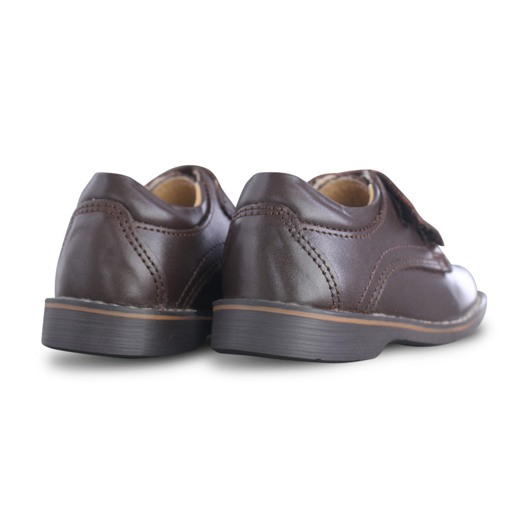 Zapato Escolar Niño 57081 Piel Café