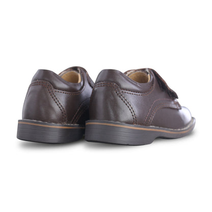 Zapato Escolar Niño 57081 Piel Café